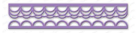 Scallop Border Duo 3 Craft Die Set by Impression Obsession